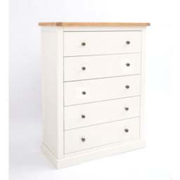 Emmet 90cm W 5 - Drawer Chest of Drawers