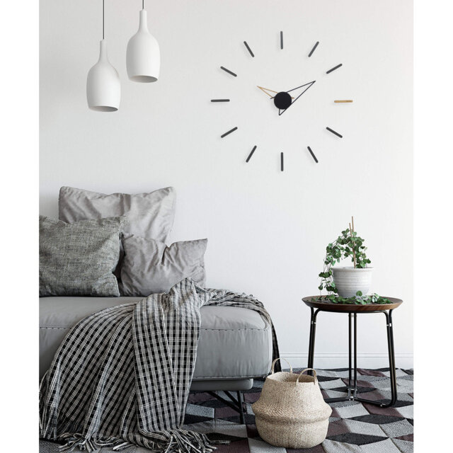Oversized ONZENO 80cm Silent Wall Clock