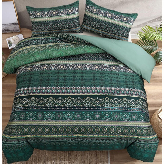 Polyester Floral Duvet Cover