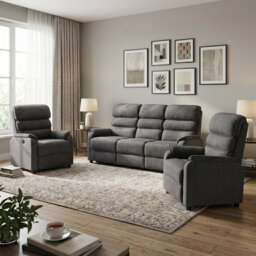 Blanche 3 Seater & 2 Armchairs Sofa Set