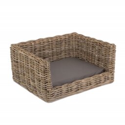 Zahir Luxury Rattan Dog Sofa Bed