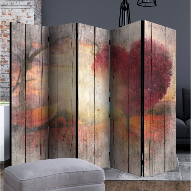 Toslon 172cm H Folding Room Divider
