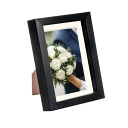 "Nicola Spring - 3D Box Photo Frame - 5 x 7"" with 4 x 6"" Mount"