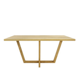 Kamilah Oak Solid Wood Dining Table