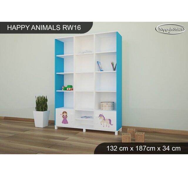 187cm H X 132cm W Kids Bookcase