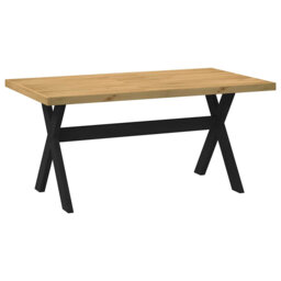 Dining Table NOAIN X-Shaped Legs 90x75 Cm Solid Wood Pine