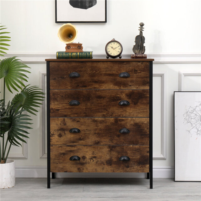 Algonquin 79cm W 4 - Drawer Chest of Drawers