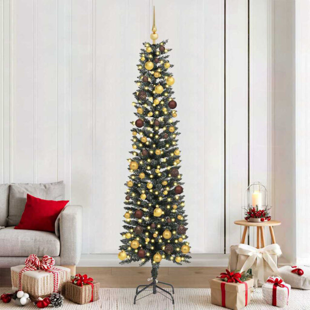 Lighted Artificial Christmas Tree