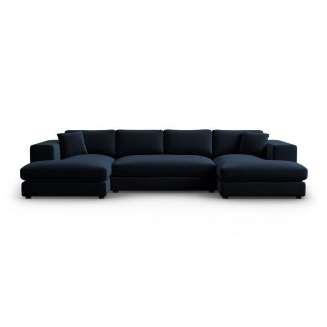 Micadoni Home Upholstered Large Corner Sofa