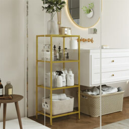 95cm H x 40cm W Metal Standard Bookcase