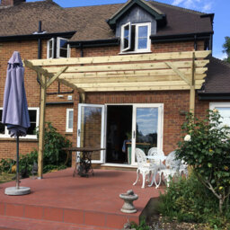 Basnett Solid Wood Pergola