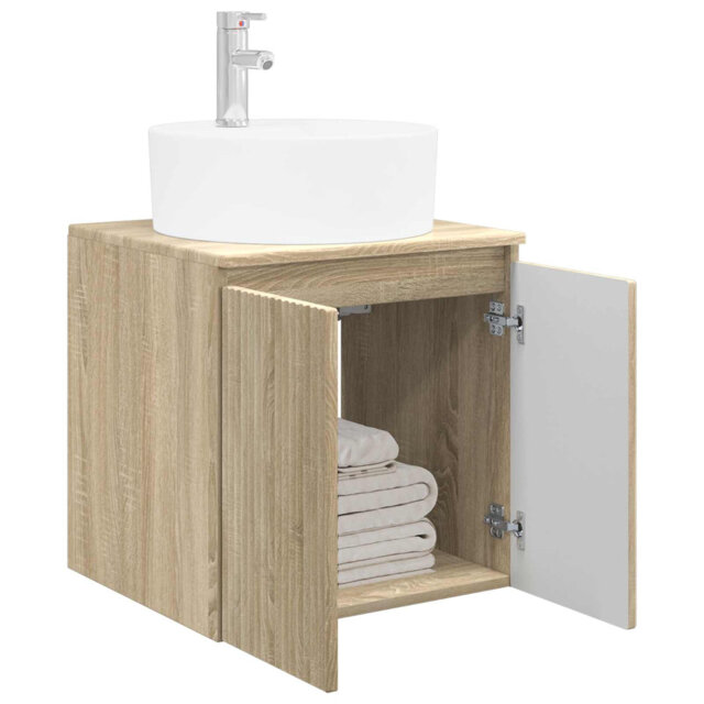 Single Bathroom Vanity with Ceramic Basin