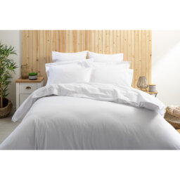 200 TC 50/50 Percale Polycotton Cotton Blend Housewife Pillow Case