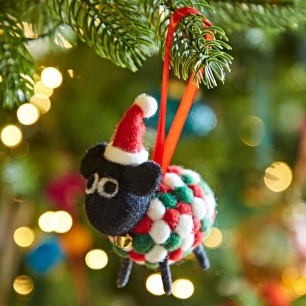 10cm Handmade Wool / Felt Animals Hanging Figurine Ornament