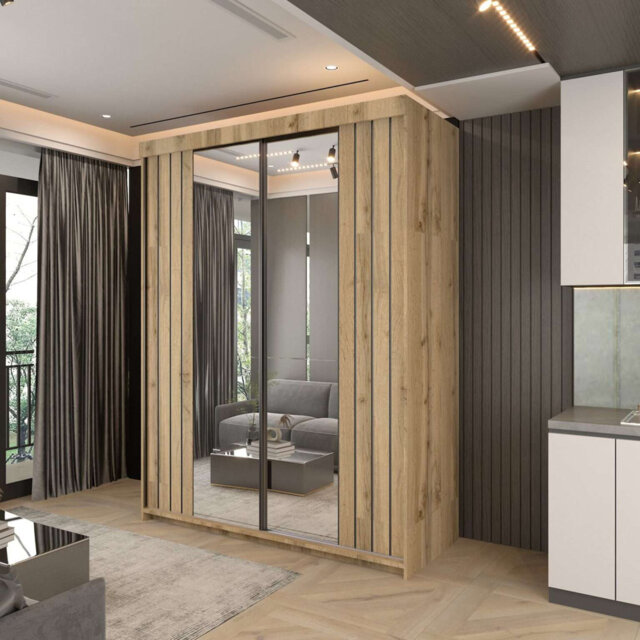 2 Door Laminate Wardrobe