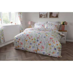 Larissa Cotton Blend Floral Duvet Cover Set with Pillowcases Included