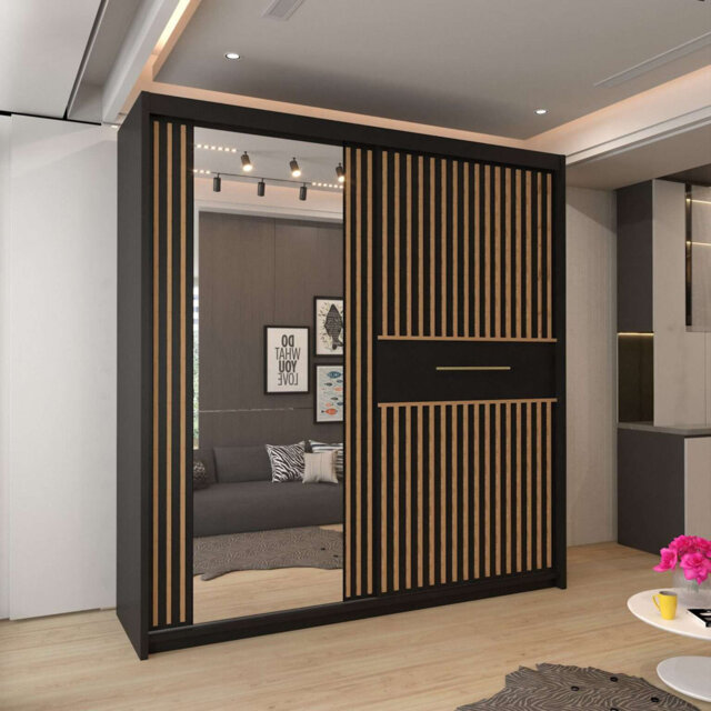 2 Door Laminate Wardrobe