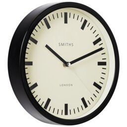 Smiths Metal Wall Clock - 25cm
