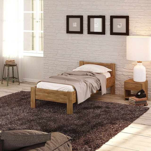 Nero Senior Bed Solid Wood