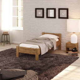 Nero Senior Bed Solid Wood