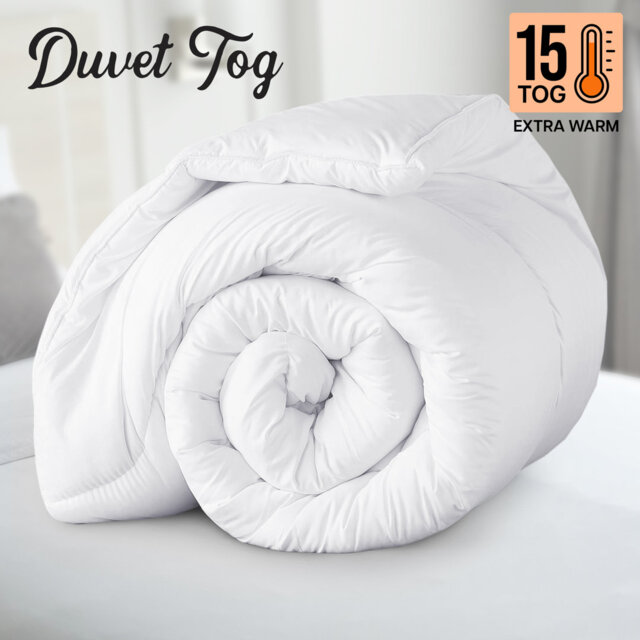 Soft & Cozy Anti Allergic Hollowfiber Duvet 15 Tog Winter