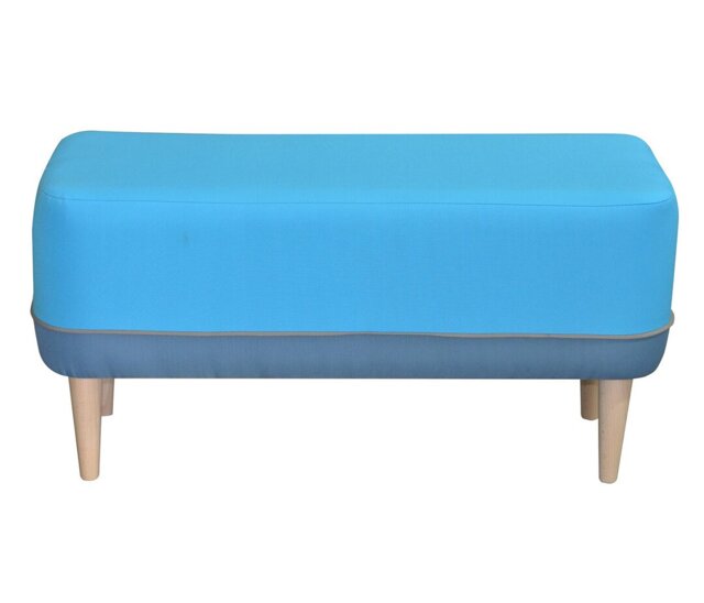 Cubi Polyester Blend Upholstered Bench
