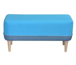 Cubi Polyester Blend Upholstered Bench