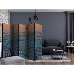 Depuy 225cm W x 172cm H 5 - Panel Solid Wood Folding Room Divider
