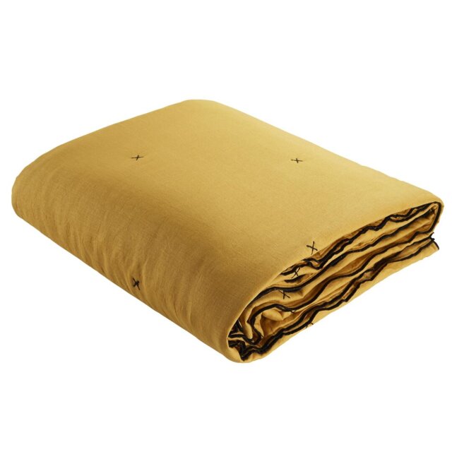 Dziedzic 100% Linen Solid Colour Bedspread