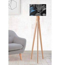 25cm H Cotton Drum Lamp Shade ( Spider )