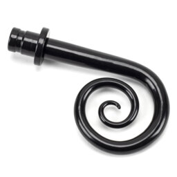 Monkeytail Steel 11.5cm Finial