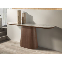 45cm Marble Top Console Table