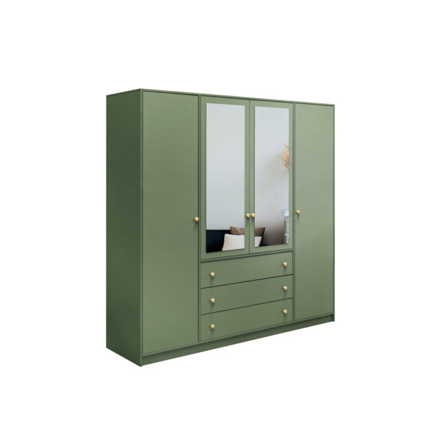 Blathnaid Manufactured Wood Wardrobe