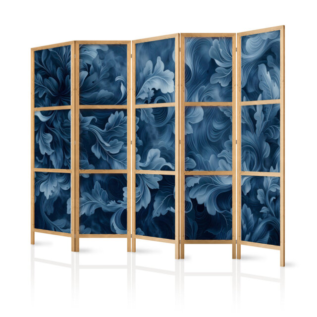 171cm H Solid Wood Folding Room Divider