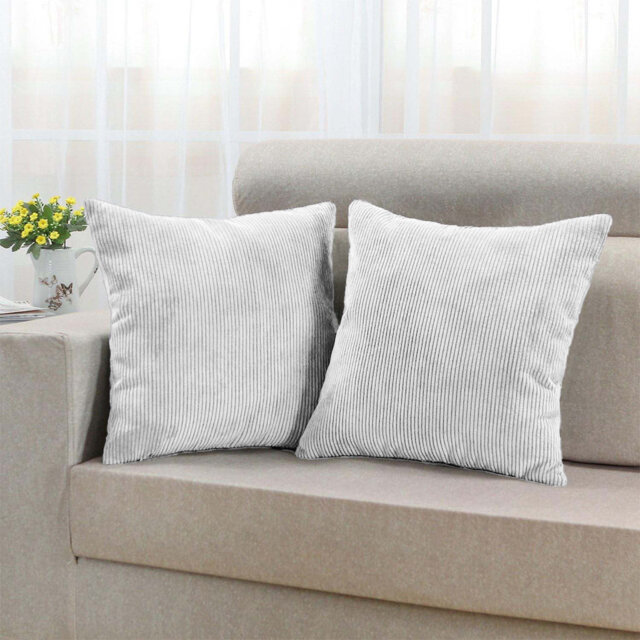 Square Pattern Cushion Cover-(Pack of 2)