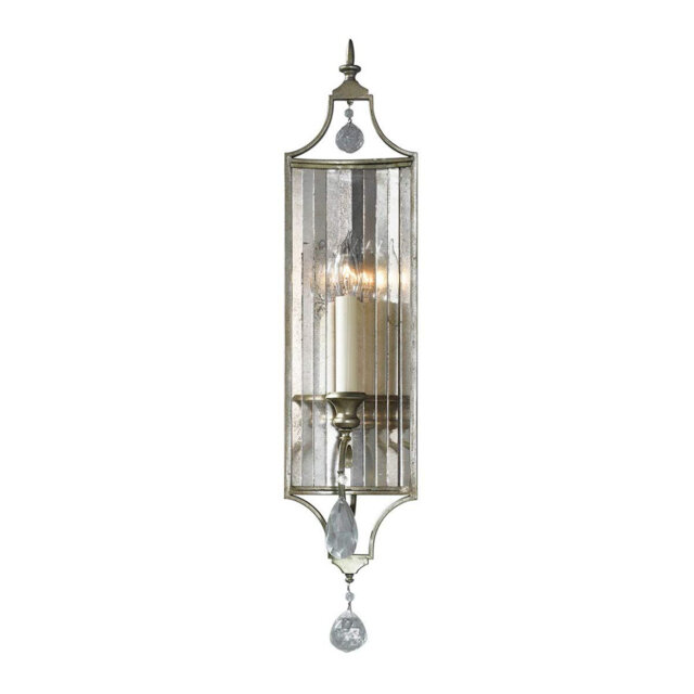 Avenida Glass Candle Wall Light