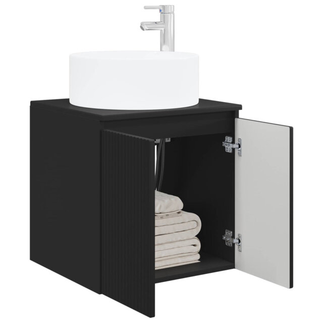 Single Bathroom Vanity with Ceramic Basin