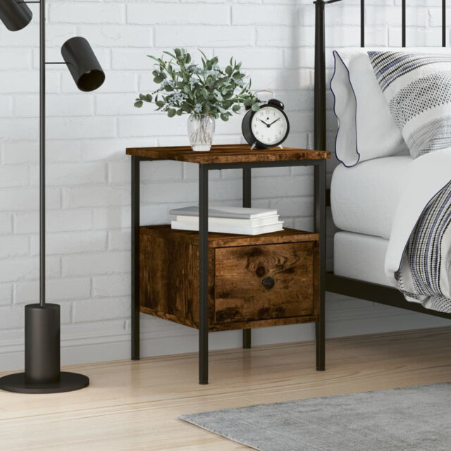 Montclaire Bedside Cabinets 2 pcs 34x36x50 cm Engineered Wood