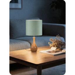 Wood Table Lamp