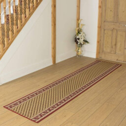 Acree Looped/Hooked Cream Indoor Rug