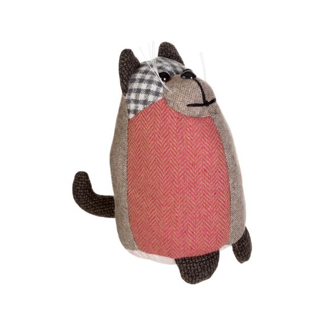 Anthracite Ridge Small Cat Floor Fixed Door Stop