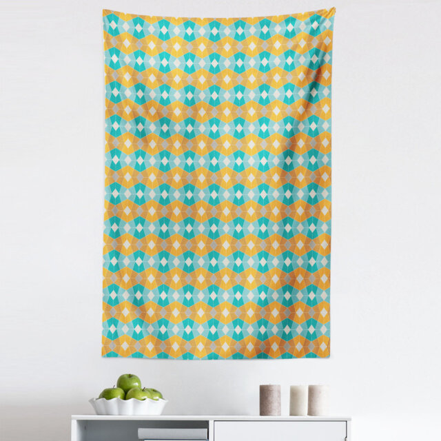 Geometric Tapestry Wall Hanging