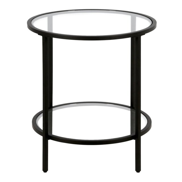 Semiha Side Table with Storage