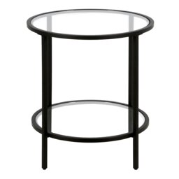 Semiha Side Table with Storage