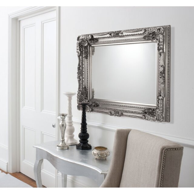 Lapeer Wood Flat Mirror