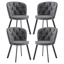 Soft Frabic Upholstered Dining Chairs