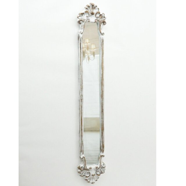 Dicie Skinny Full-Length Mirror – Sleek Slim Wall Mirror, Modern Full-Length Accent for Bedrooms and Hallways