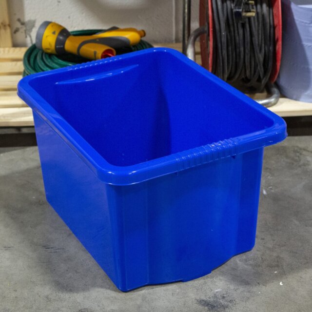 Wham Stack & Store 24L Plastic Organiser Box