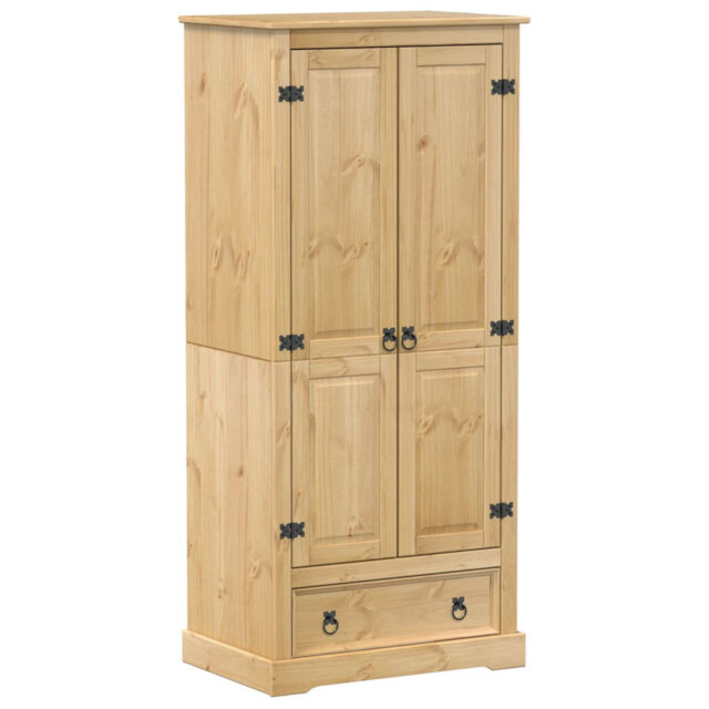 Pine Wood Wardrobe