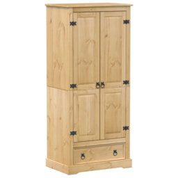 Pine Wood Wardrobe